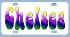 Personalized plates with multi color designs