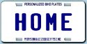 Personalized Bike Plates Home
