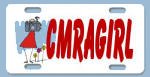 cute photographer image on a license plate