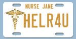 doctor license plate