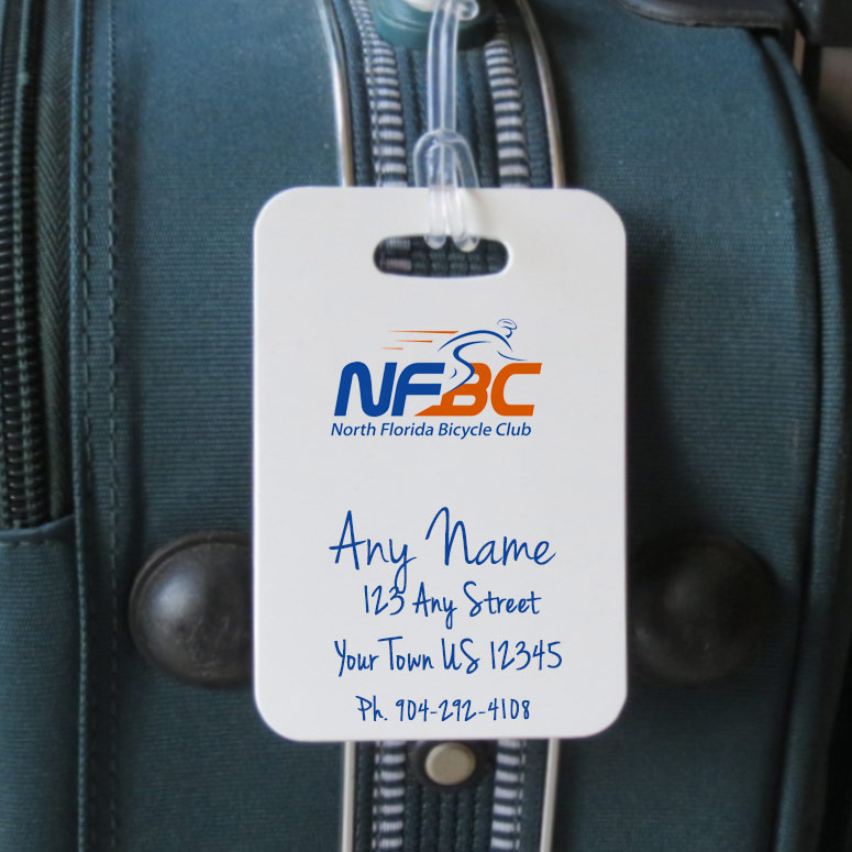Personalized NFBC Luggage Identification Tags